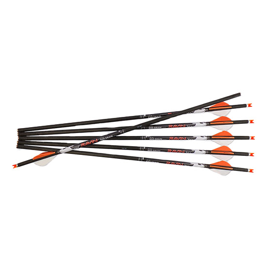 Ravin HD 500 Grain Arrows 6-Pack Straightness .001