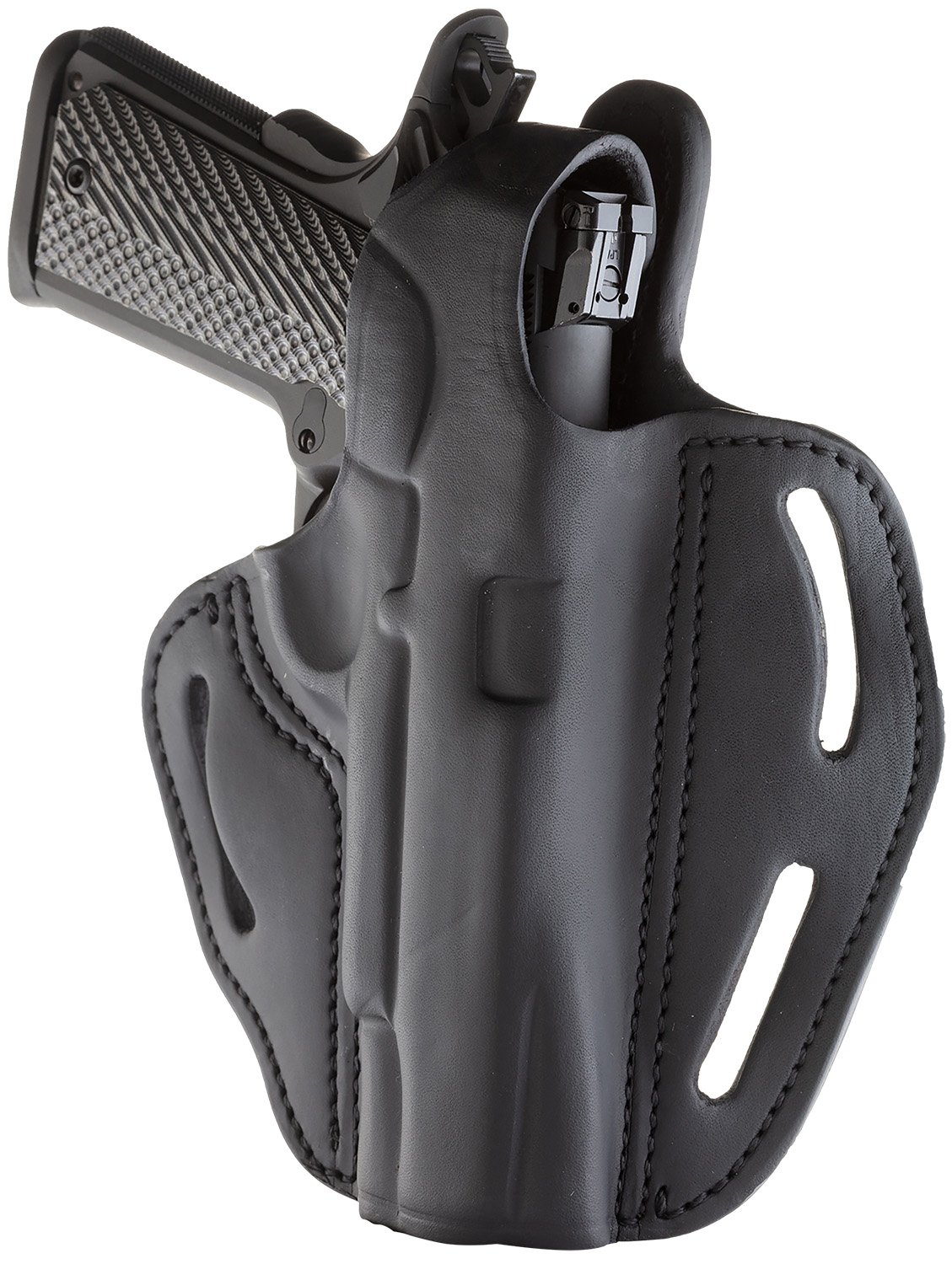 1791 Gunleather BHX-1-CL-SBL-R Thumb Break Holster Black RH Size 1 - 1791 Gunleather - STEALTH BLACK