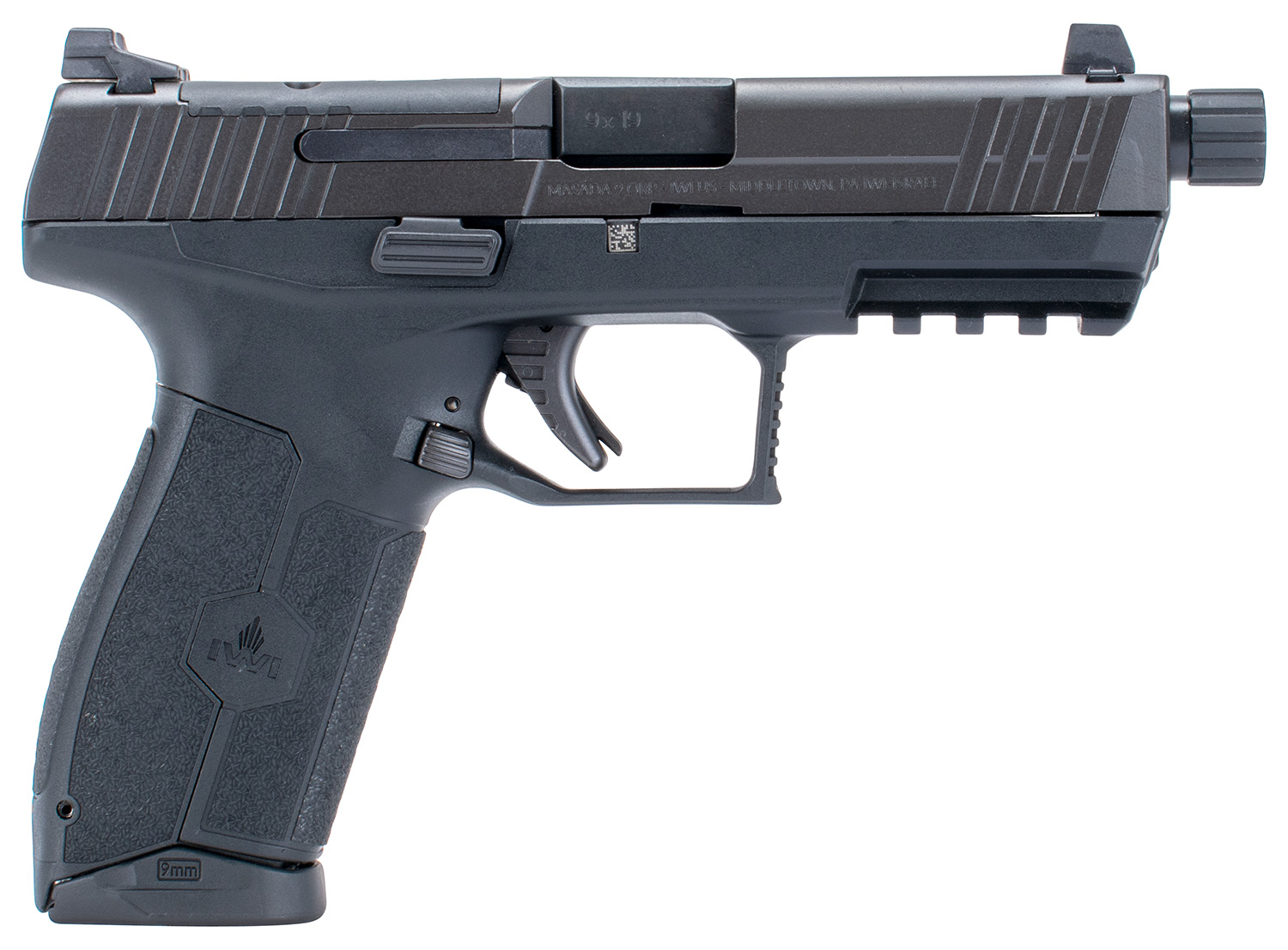 IWI Masada Optics Ready Pistol - Black 9mm 4.6" Barrel