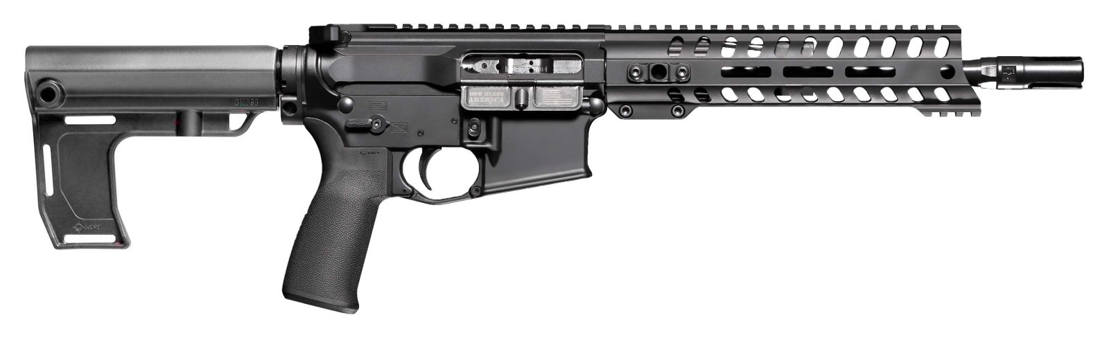 POF USA 02167 P-15 Base 350 Legend 10.5" Black Anodized Semi-Auto Pistol