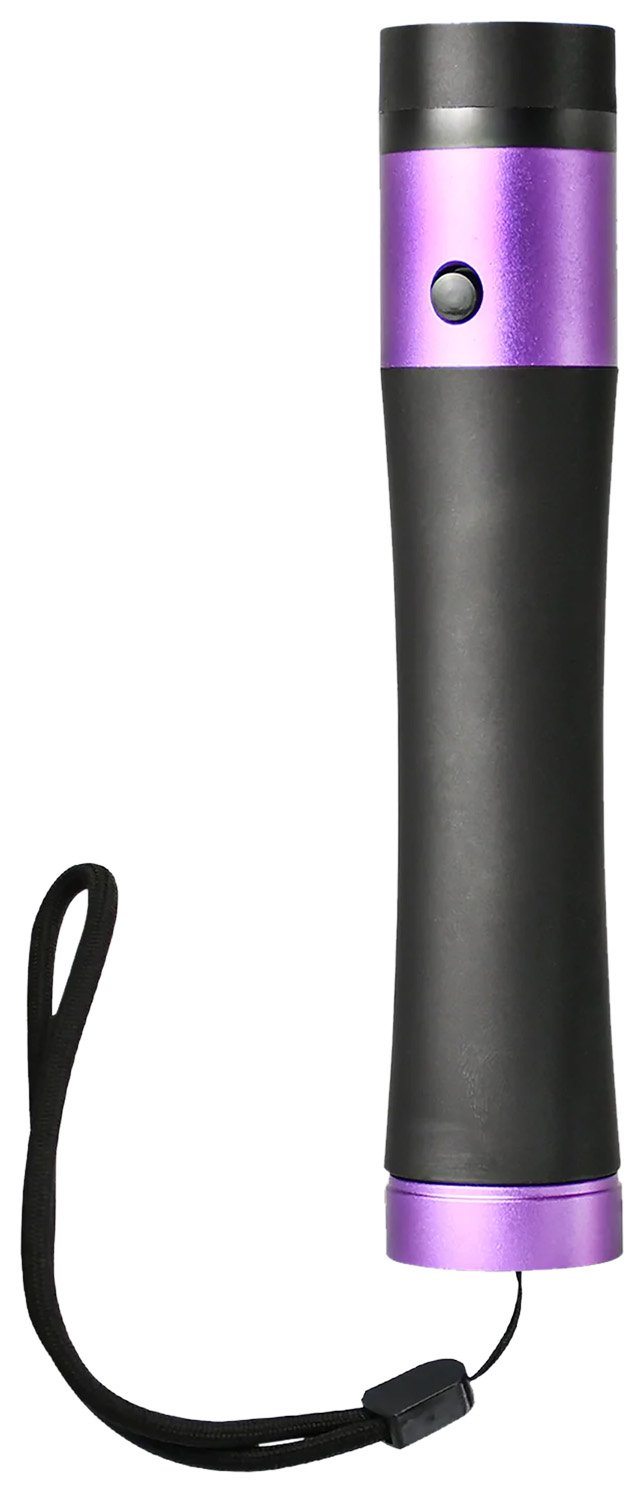 Guard Dog SG-GDIY-PR Ivy Black/Purple 200 Lumens White Stun Gun - GuardDog - 200 LUMENS