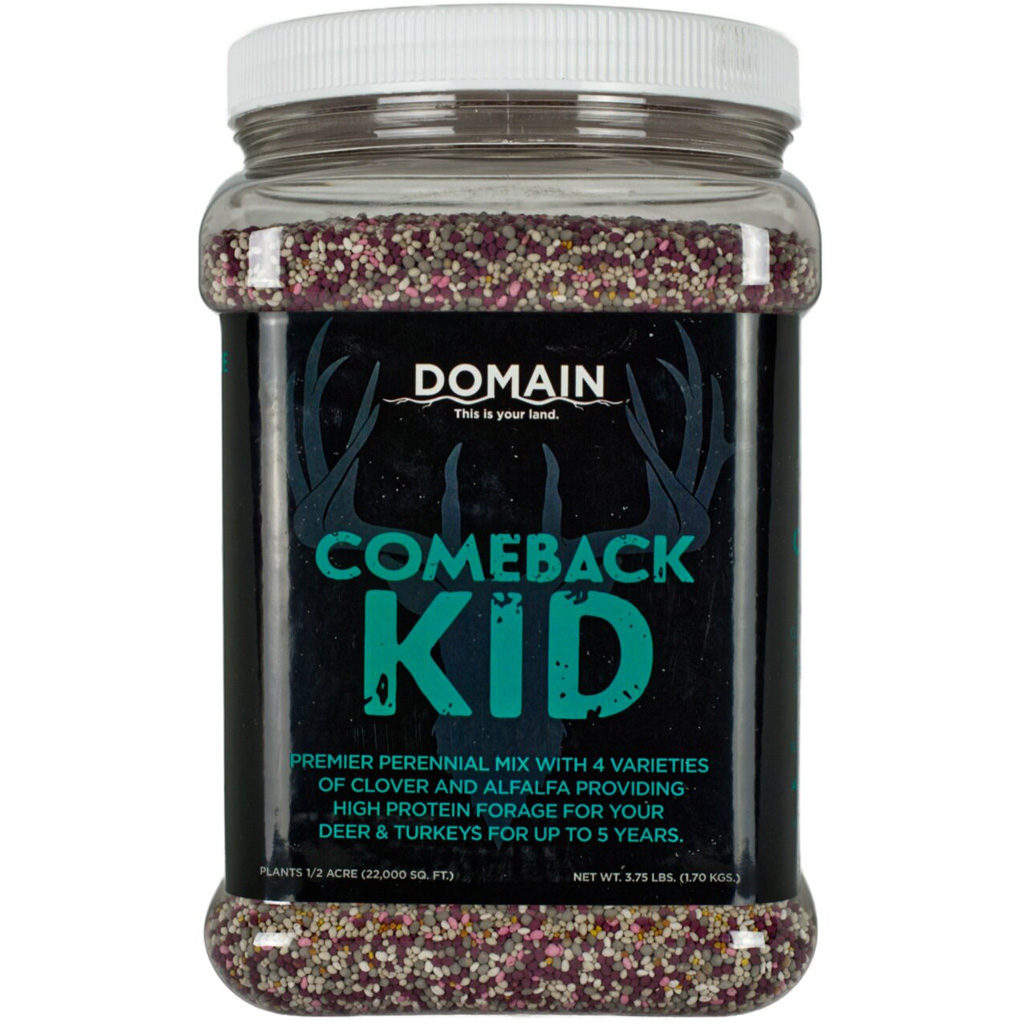 Domain CBKFP375 Comeback Kid Seed Mix 1/2 Acre, 3.75 lbs, Clover & Alfalfa