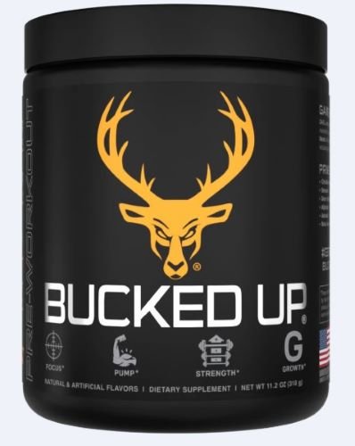 Bucked Up Pre-Workout Killa OJ 30 Serving Tub