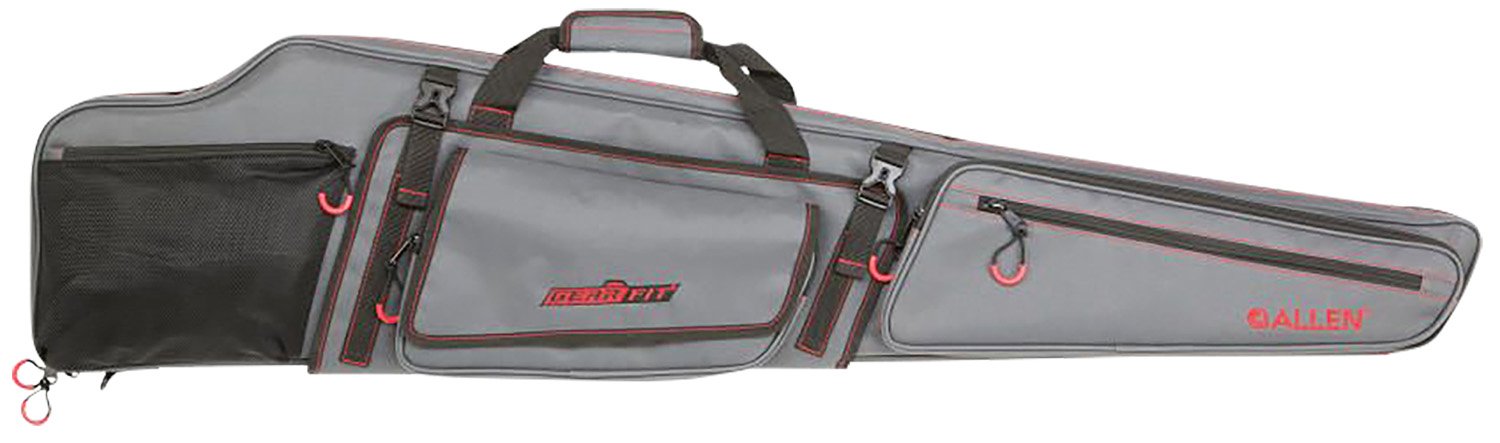 Allen Dakota Gear Fit Scoped Rifle Case 48" Nylon Gray - Allen Company - GRAY/RED
