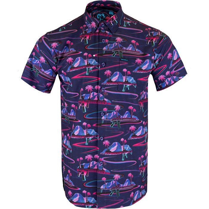 Retro-Rifle Hunting Accessories 51507565591689 Medium Short Sleeve Shirt