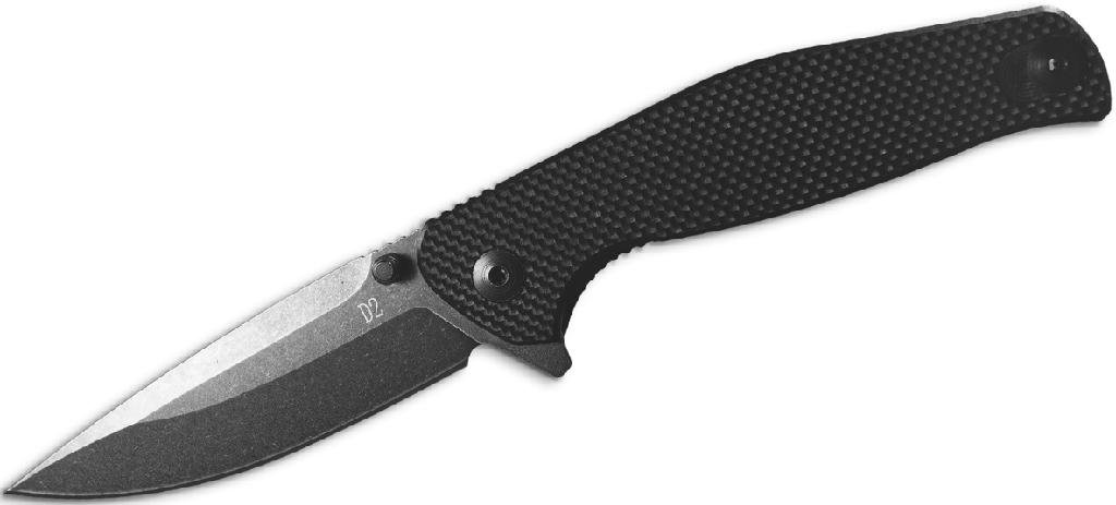 ABKT AB1026B 3.5 In Blade 4.5 In Closed Black G10