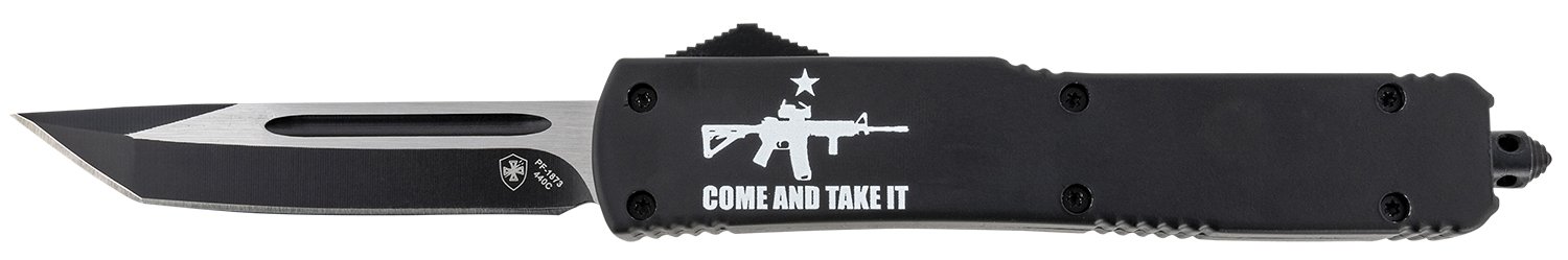 Templar MAR15231 Gen II OTF Tanto Knife 3.5" Black 440C Blade - TEMP - TANTO