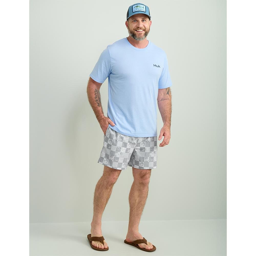 Huk KC Badge Series Short Sleeve Shirt Windsurfer M - Marolina DBA HUK