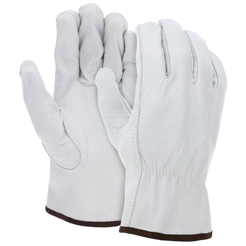 Buy MCR Safety Grain Buffalo Driver Glove Keystone Thumb Hemmed Cuff online