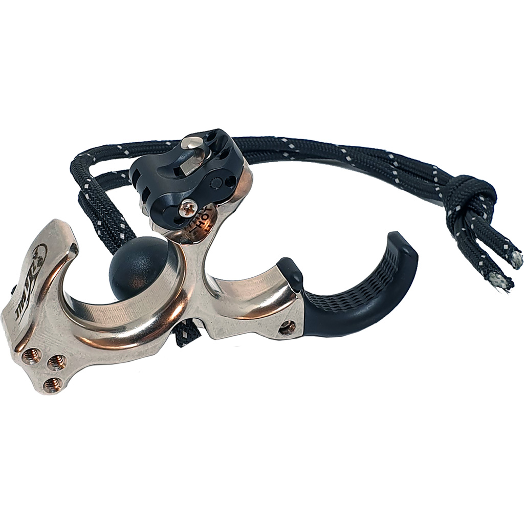 Tru Ball THBF-QS-M HBC Flex 3-Finger Release, Quick Silver, Medium - TRU Ball