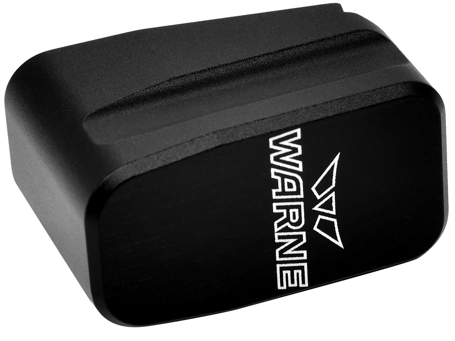 Warne 3132 Glock 43 Magazine Extension Black Aluminum +2 Capacity - Warne - 2RD