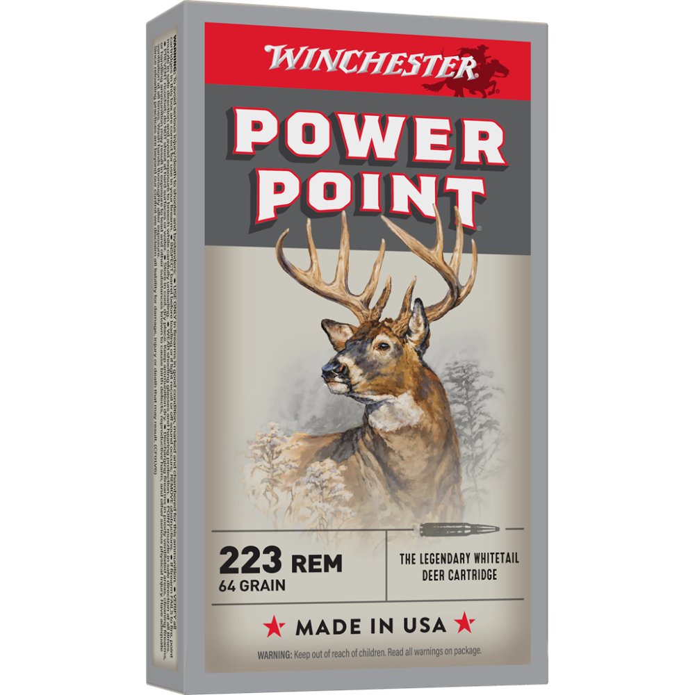 Winchester X223R2 Power-Point .223 Rem 64 Gr 20 Rounds Per Box - Winchester - POWER POINT