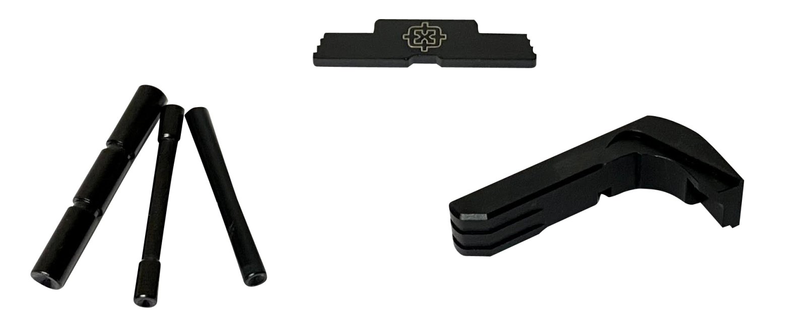 Cross Armory CRG5OKBK Glock Gen5 3-Piece Kit Steel/Aluminum Black