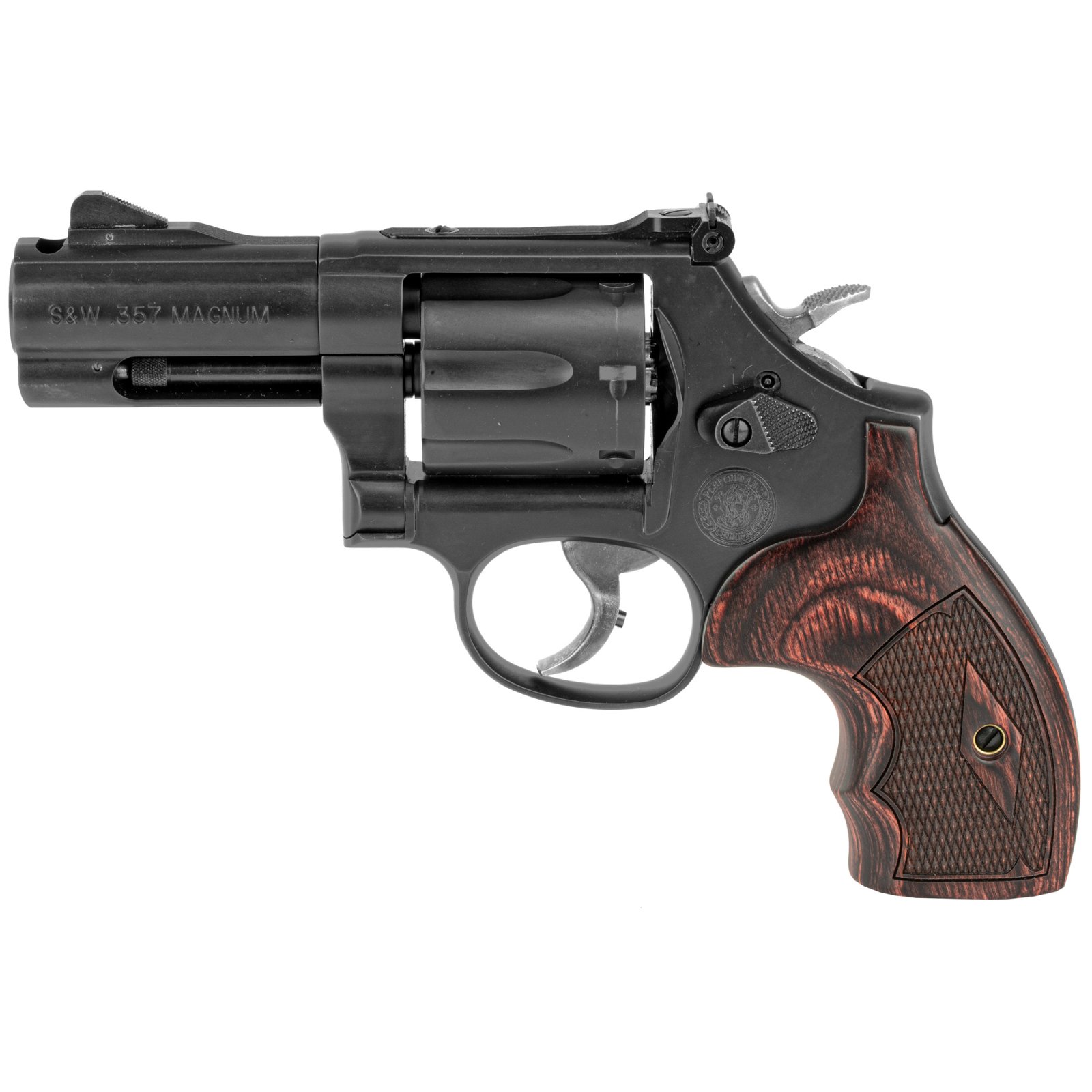Smith & Wesson Model 586 L-Comp 357 Magnum 3 in Blued 7rd SA/DA - Smith & Wesson - 357 Magnum | 38 Special
