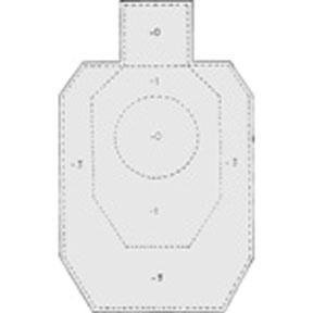 Speedwell IDPA P Official Paper Targets 22"x34" 100-Pack