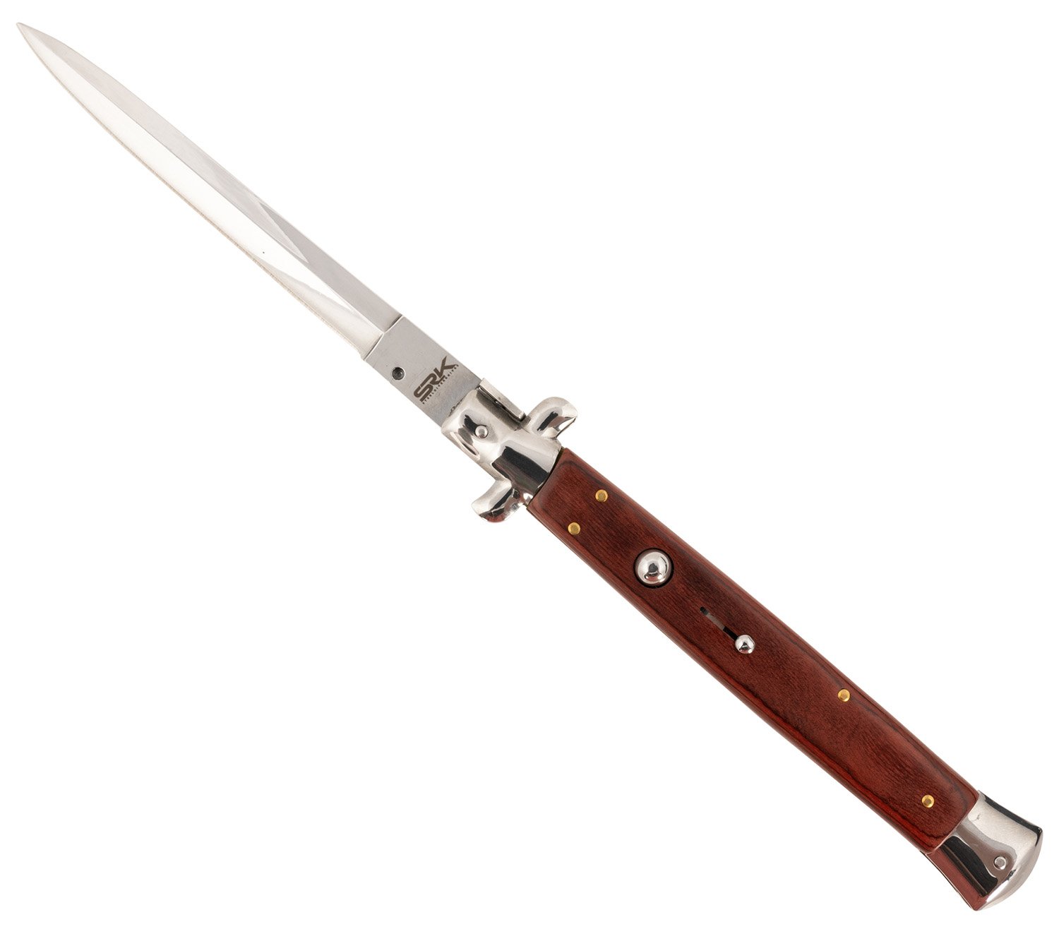 Steel River Knives CIRWD Spartan 6" Italian Dagger Polished Blade 7" Re...