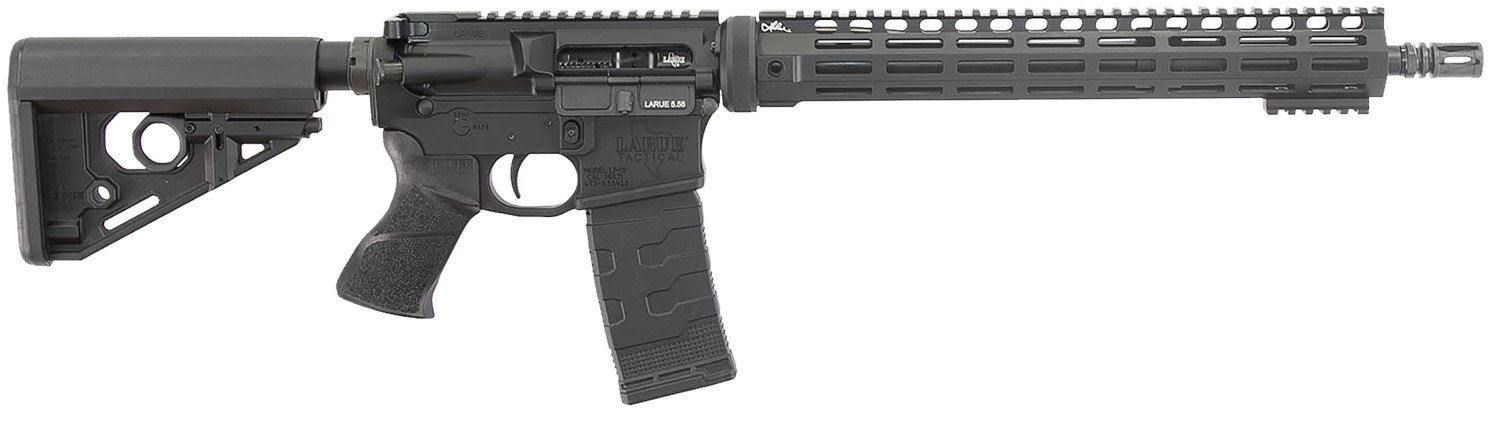 LaRue Tactical LT1555616MLOK LT15 5.56 16" 30+1 Black Semi-Auto Rifle - LARUE - 5.56 NATO