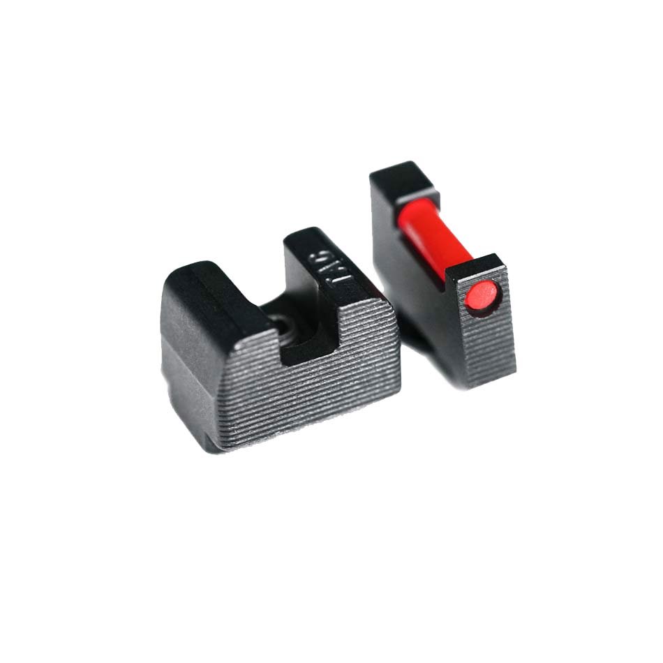 Tag Precision 003BE006PN Glock Slim TSH Fiber Optic Pistol Sights Black