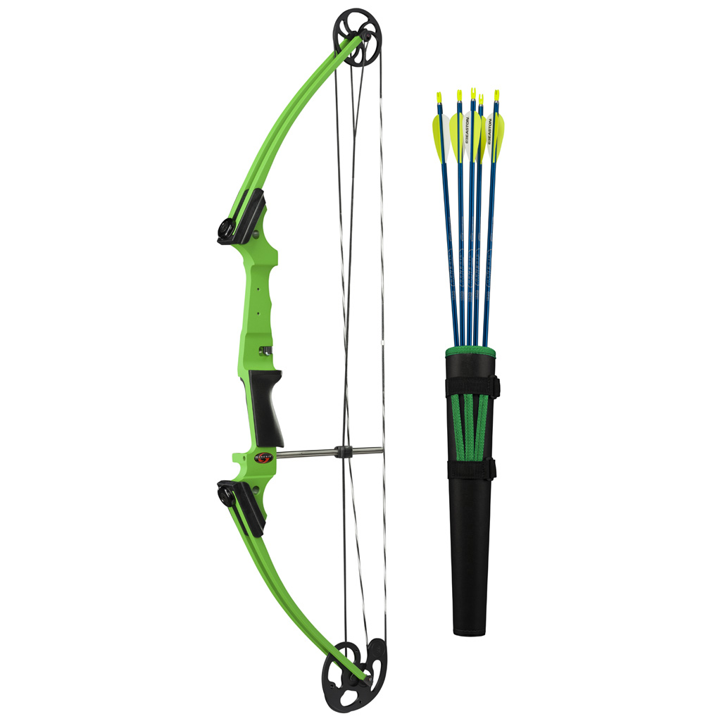 Genesis 10934 Bow Set Green RH, 10-20 lbs, 15-30" Draw Length