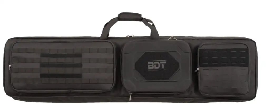 Bulldog BDT74-48B Double Suppressor Tac Rifle Range Bag 48" Blk