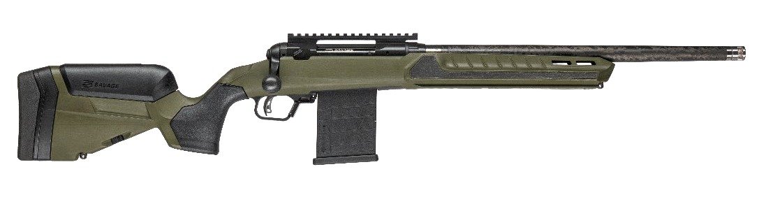 Savage Arms 32661 110 Ultralite Predator 6.5 Creedmoor 18" Carbon Fiber Black Cerakote Rifle - Savage Arms - 6.5 Creedmoor