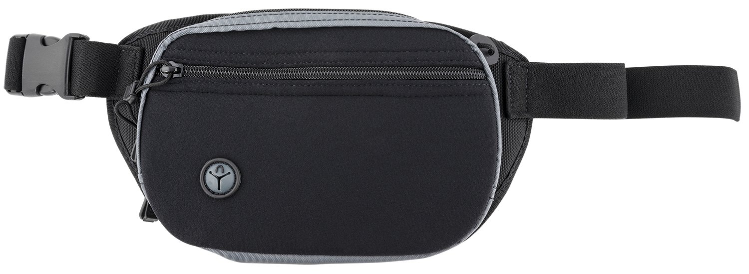 Galco FTPRGBC FasTrax PAC Compact Waistpack Holster Black/Gray Neoprene