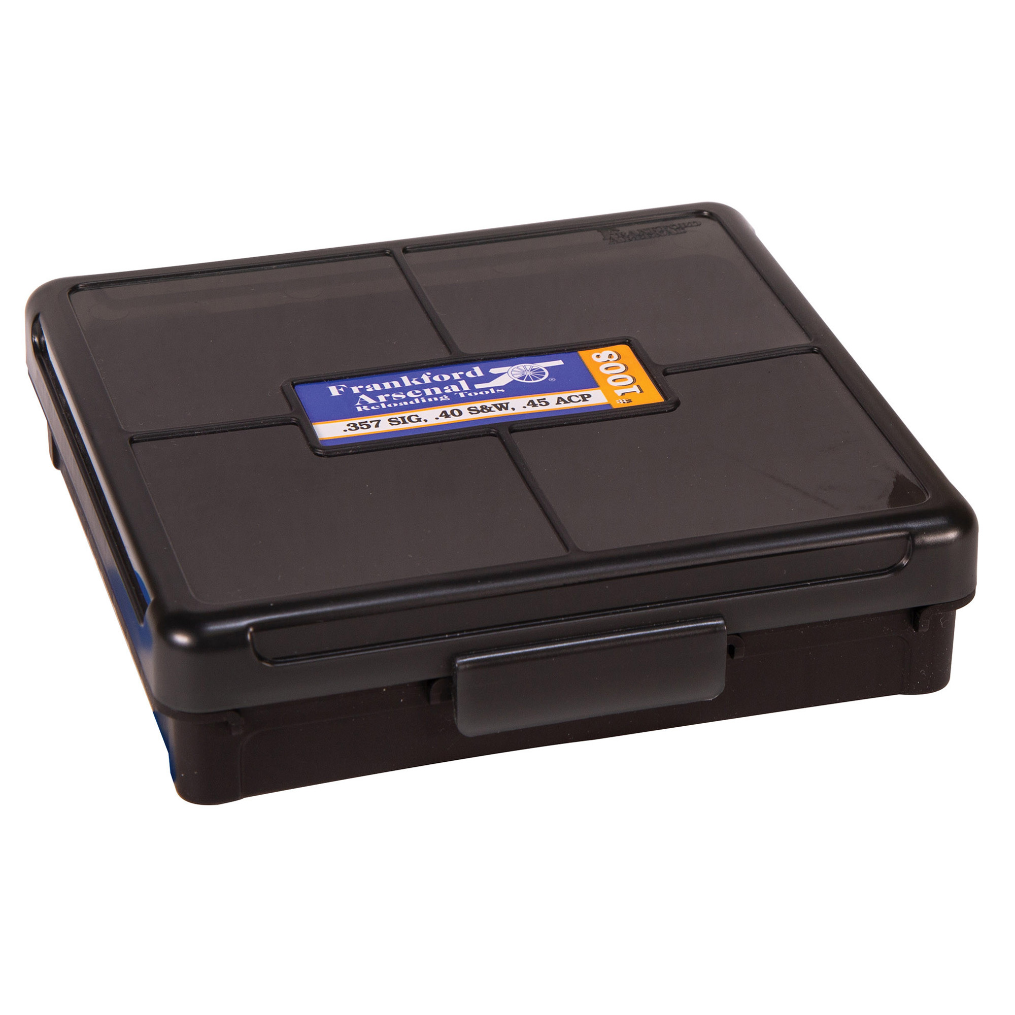 Frankford Arsenal Hinge-Top Ammo Box 1008 100 Rounds Fits 10MM 40S&W and