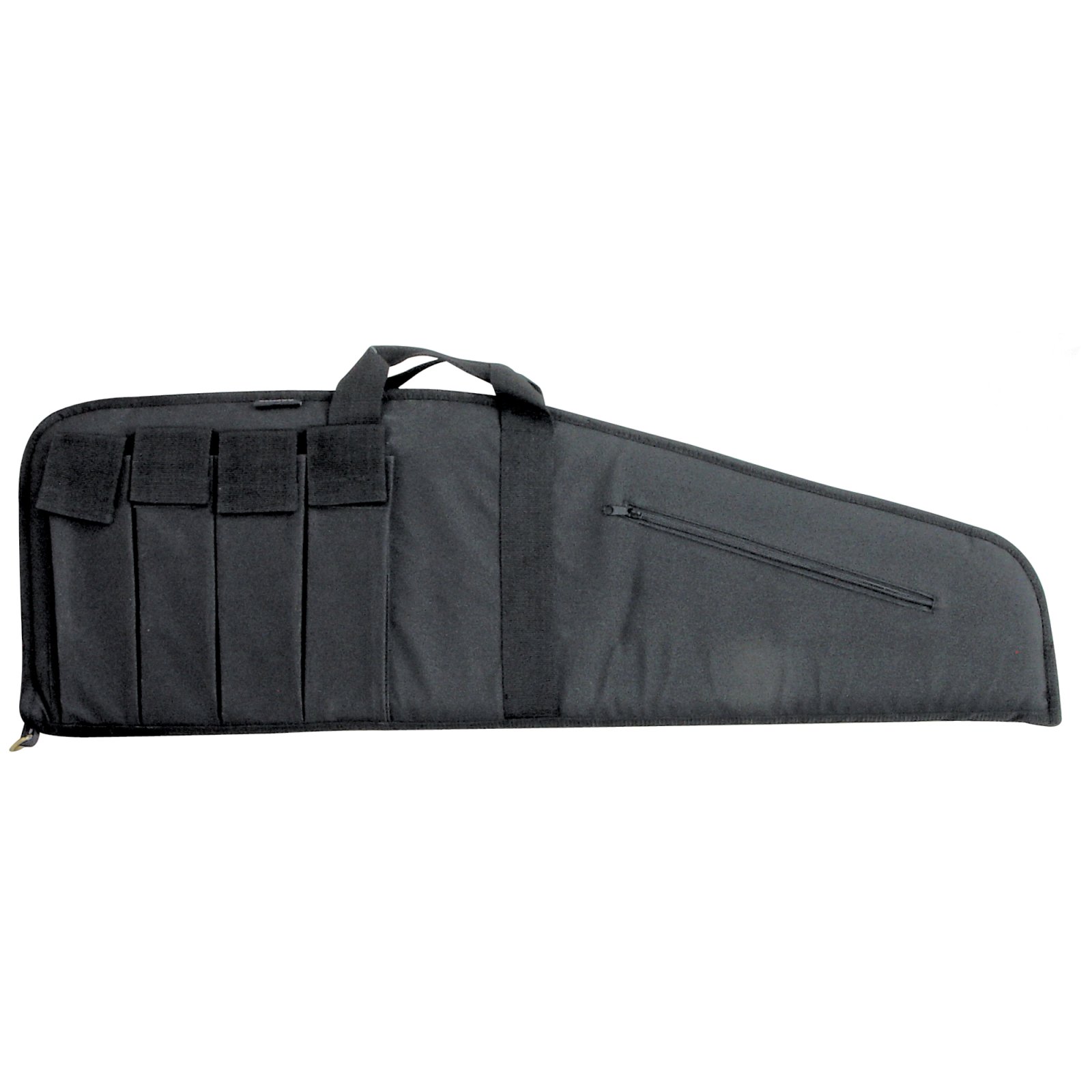 Bulldog BD421 Extreme Tactical 40" Black Nylon Rifle Case with Pouches - Bulldog