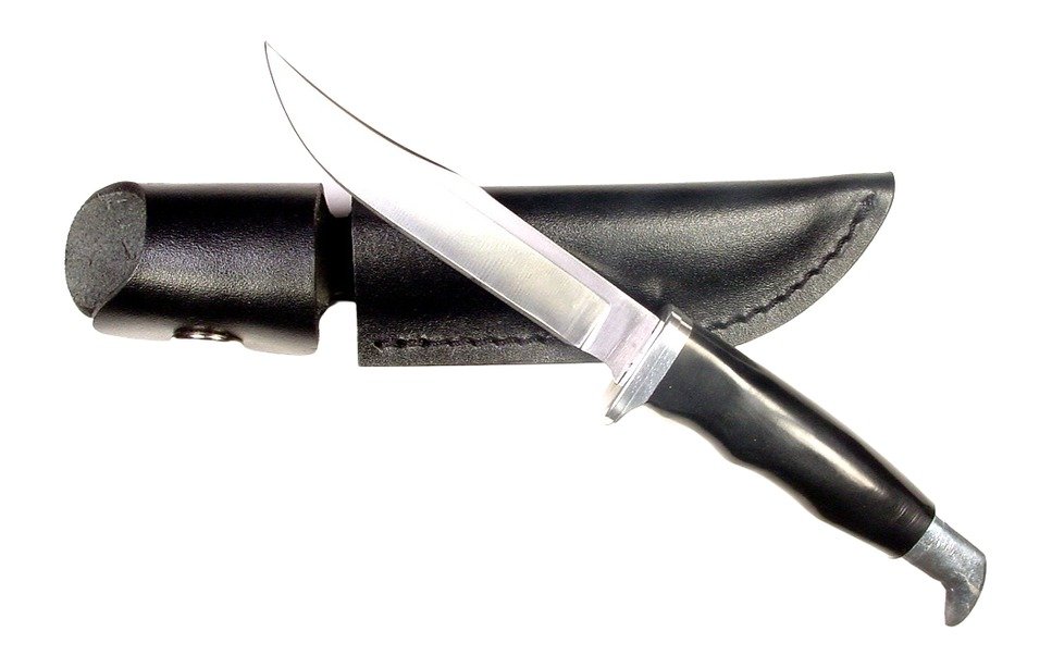 RUKO RUK0078 440A 3-7/8"ABS HUNTING FIXED