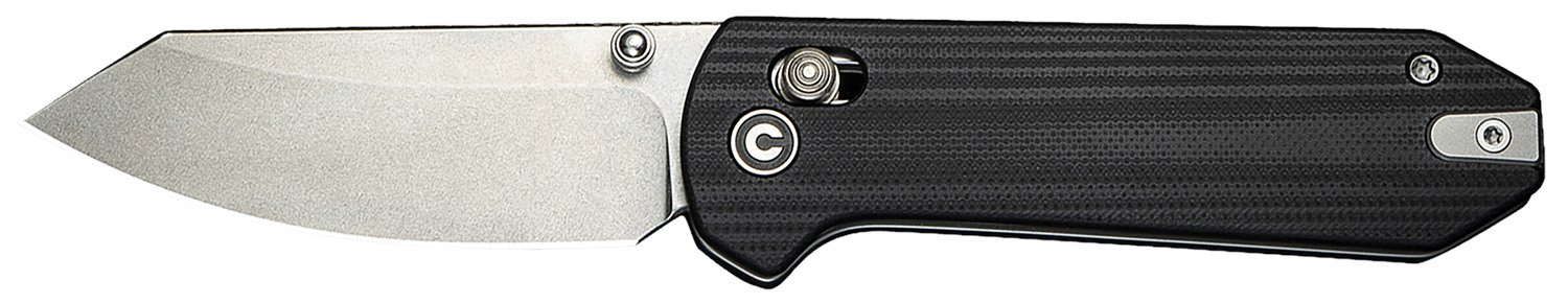 Civivi C23073-1 Yonder Black G10 14C28N Blade 2.88" Crossbar Lock - CIVIVI - SPEY POINT