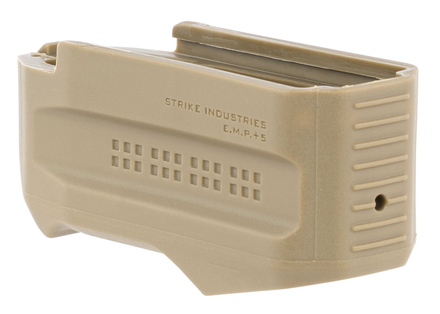 Buy Strike Industries EMP+5FDE Enhanced Magazine Plate made of Polymer with Flat Dark Earth Finish for Magpul PMAG Gen M3 (Adds 5rds) online