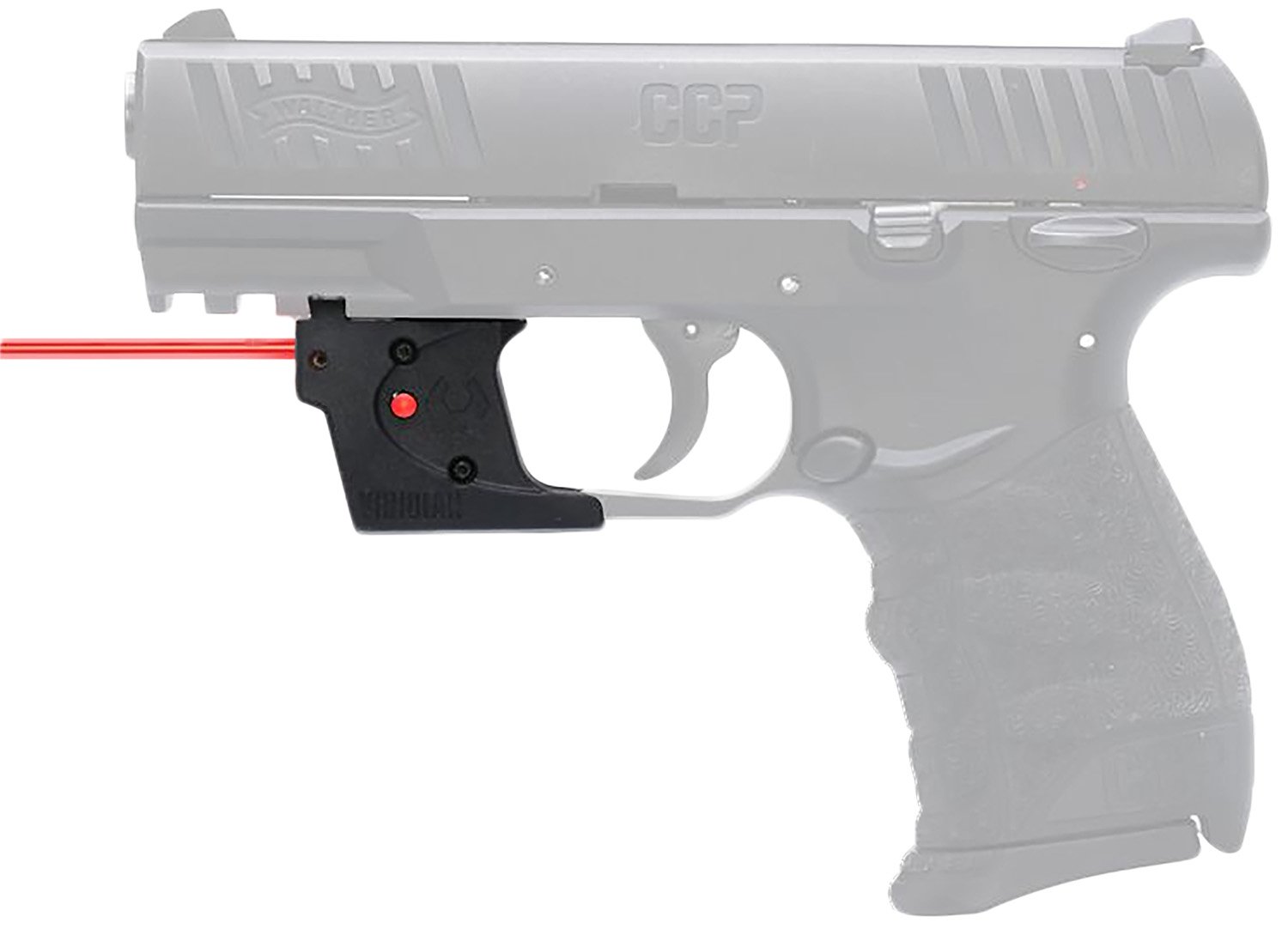 Viridian 912-0010 Red Laser Sight Walther CCP E-Series 650nm Black