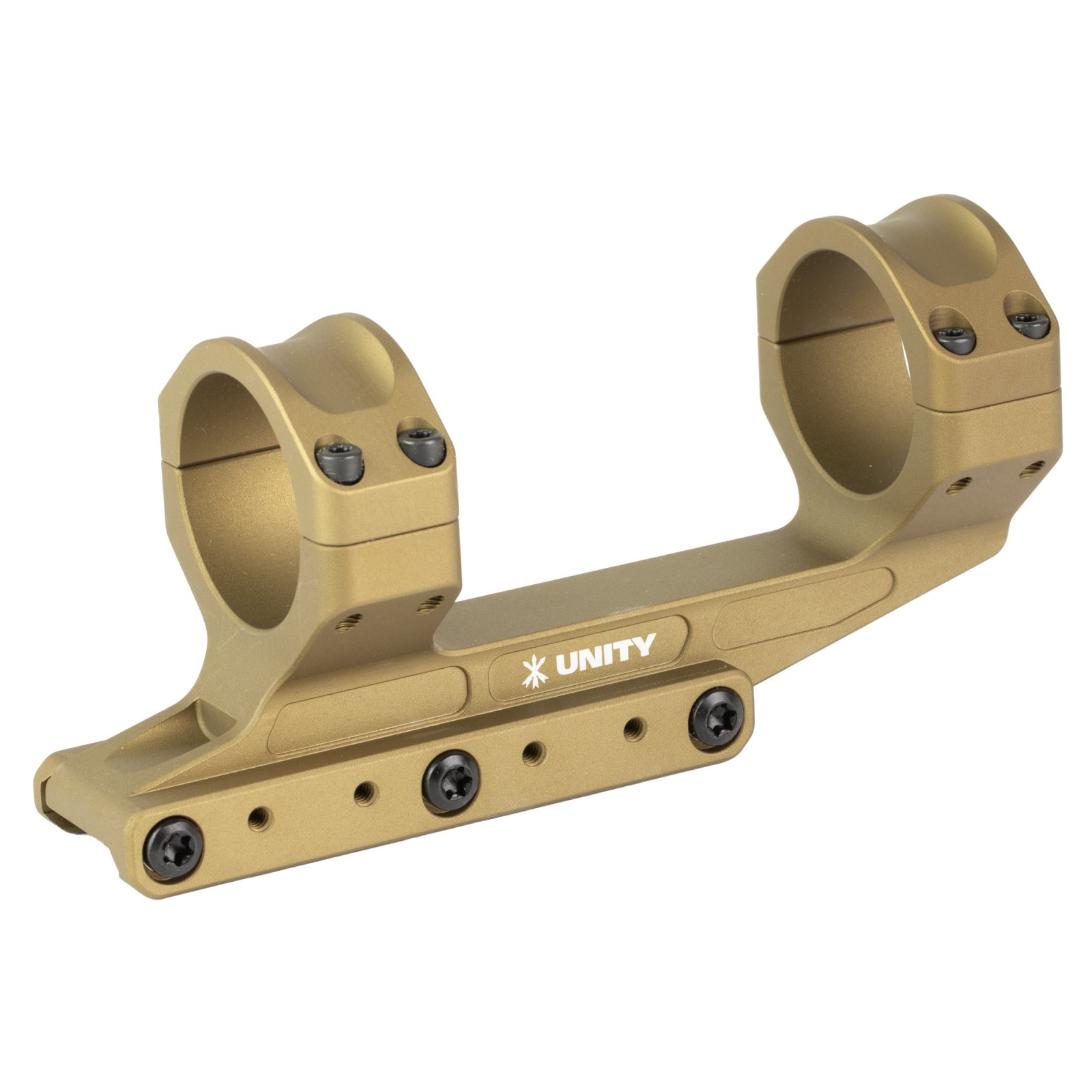 Unity Tactical RKE-S34154F Scope Mount 34mm 1.54" Picatinny FDE Anodized - Unity Tactical