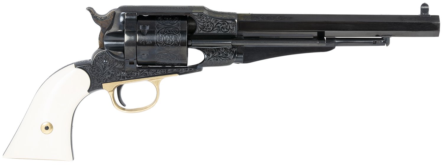 Taylors & Company 550761 Remington Conversion LawDawg 45 Colt 8" Blued - TAY - 45 Colt (LC)