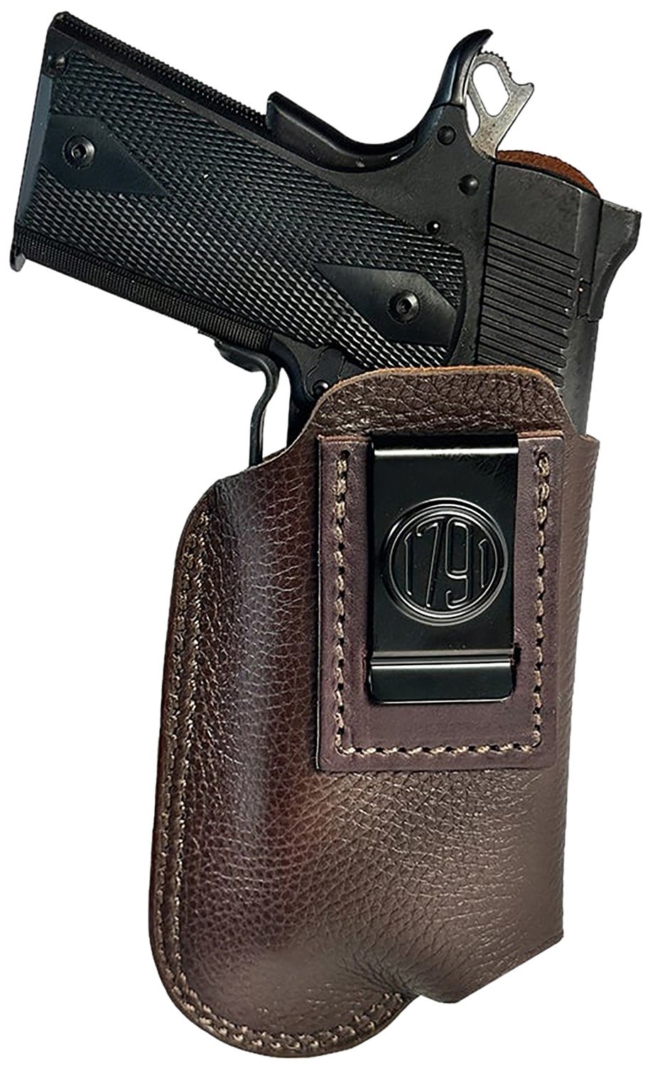 1791 Gunleather ORLBFCD3LBRWR Optic Ready Light Bearing Fair Chasing IWB - 1791 Gunleather - BROWN