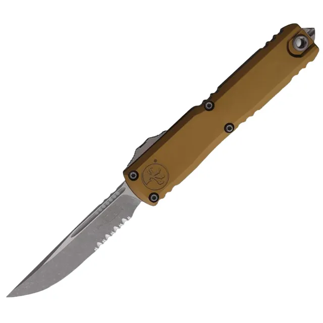 Microtech Ultratech G4 3.55 In SE/PS Apocalyptic Tan Alu Handle