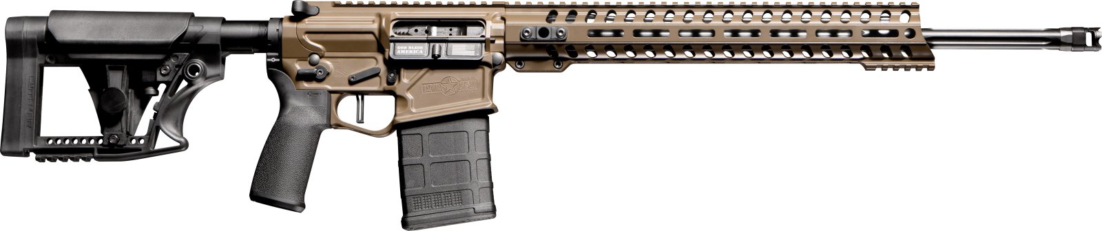 POF 01738 Prescott 6.5 Creedmoor 20" 10+1 Patriot Brown Cerakote Rifle - POF USA - 6.5 Creedmoor