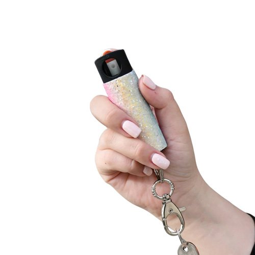 GuardDog Aurora Bling Pepper Spray 18% OC 16ft Range 0.5oz