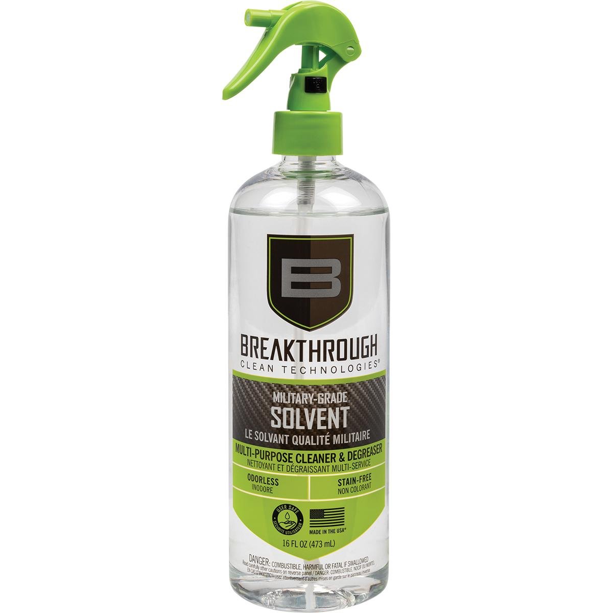 Breakthrough Clean Military-Grade Solvent 16oz Spray Bottle