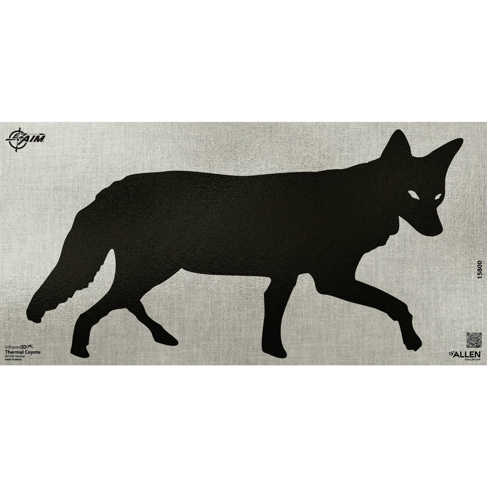 Allen 15800 EZ Aim Thermal Coyote Paper Target 24"x12" Grey - Allen Company