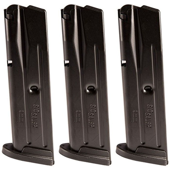 Sig SAUER, INC. P250/P320 FS MAGAZINE 9MM LUGER 10RD BLACK 3/PACK