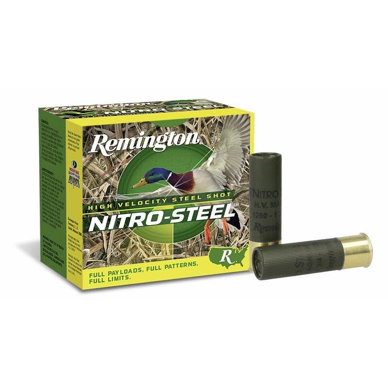 Remington Nitro-Steel 10 Gauge 3.5 in 1.5 oz #2 Shot 25 Rounds