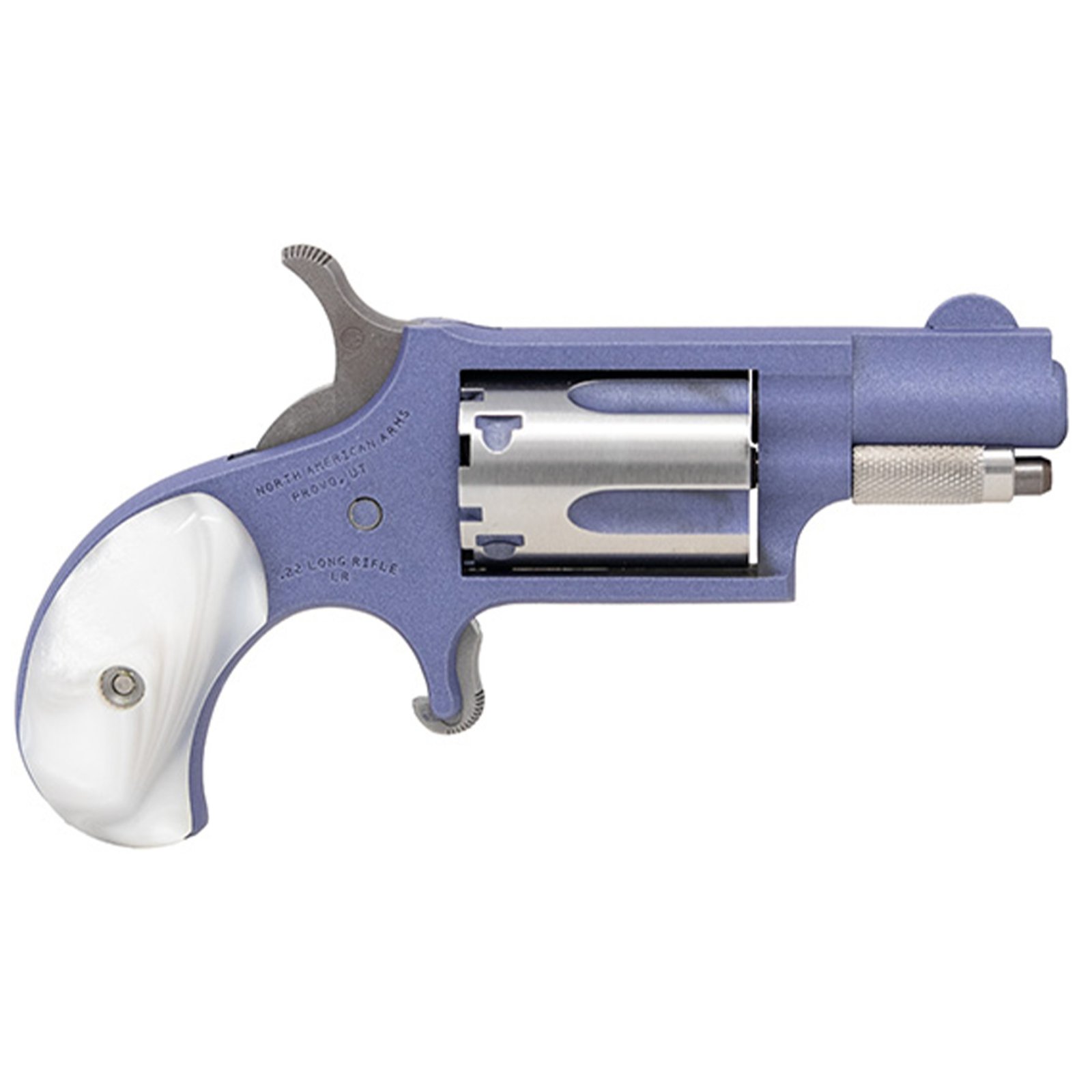 NAA NAA-22LR-ORCHID .22 LR SA 1.13 In 5-Shot Capacity Orchid Finish
