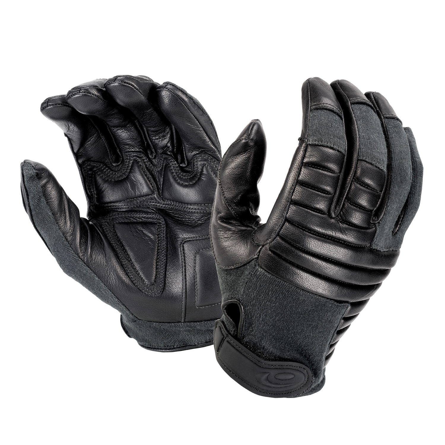 Hatch 4789 Medium Tactical Mechanic's Gloves - Fire Resistant, Chamude/Nomex, Black