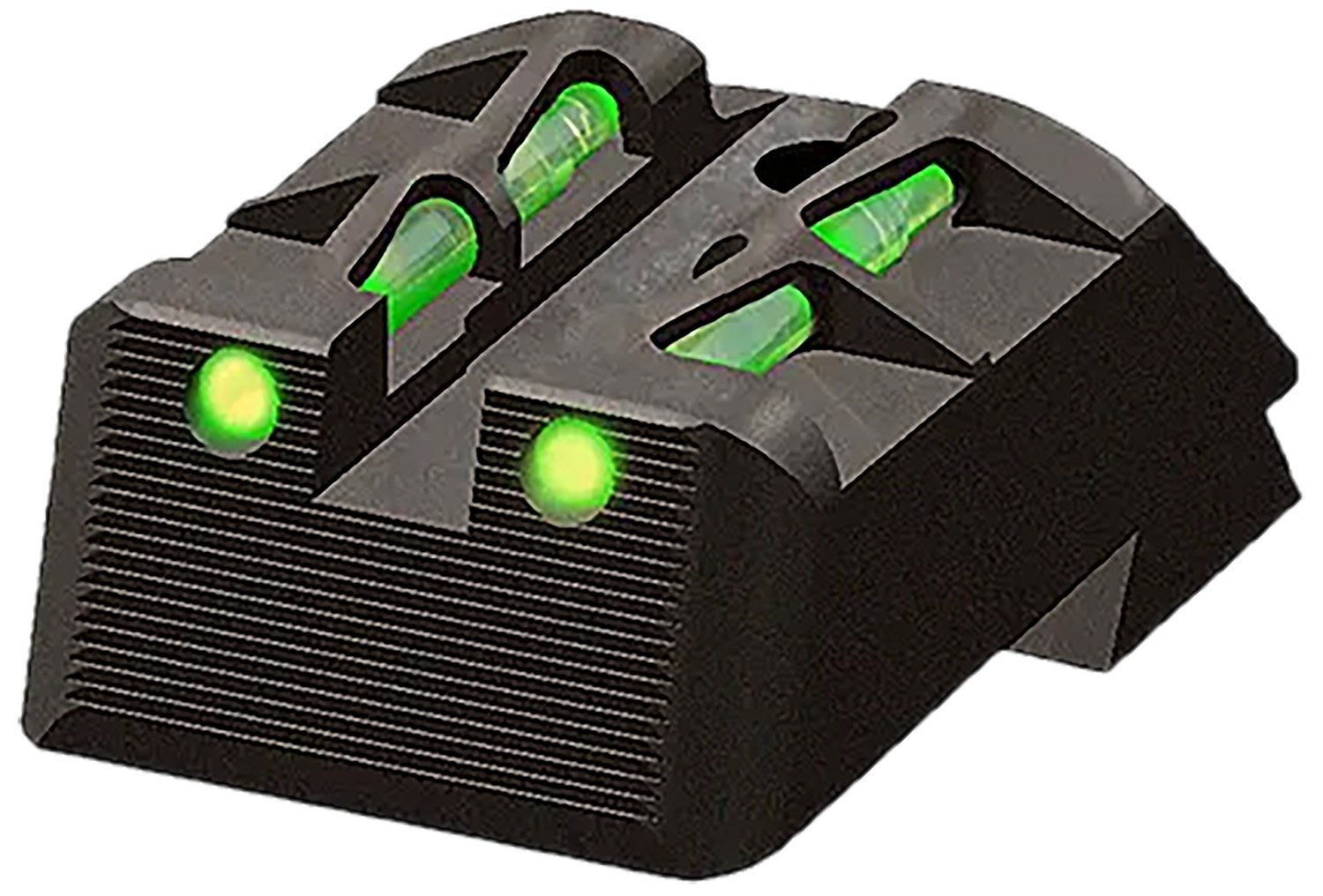 HiViz KBLW11 LiteWave Rear Sight Green/Red Fits Kimber 1911 models with fixed rear sights (excluding Micro and Solo) - Hi-Viz