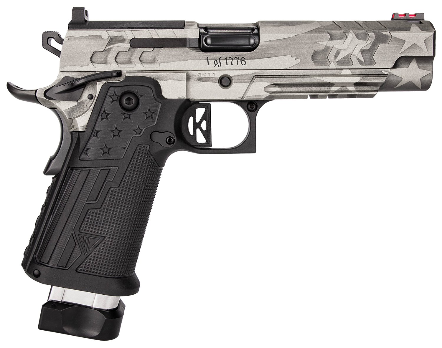 Kimber 2K11 Independence 45 ACP 5" Bull Barrel 13+1 Flag Cerakote - Kimber Manufacturing, Inc. - 45 ACP