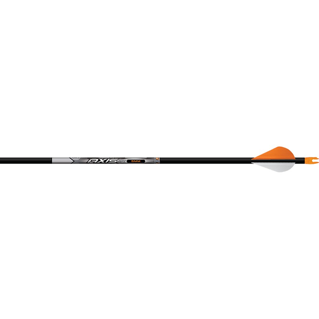 Easton 529119 5mm Axis Sport Arrows 340 2" Bully Vane 6-Pack