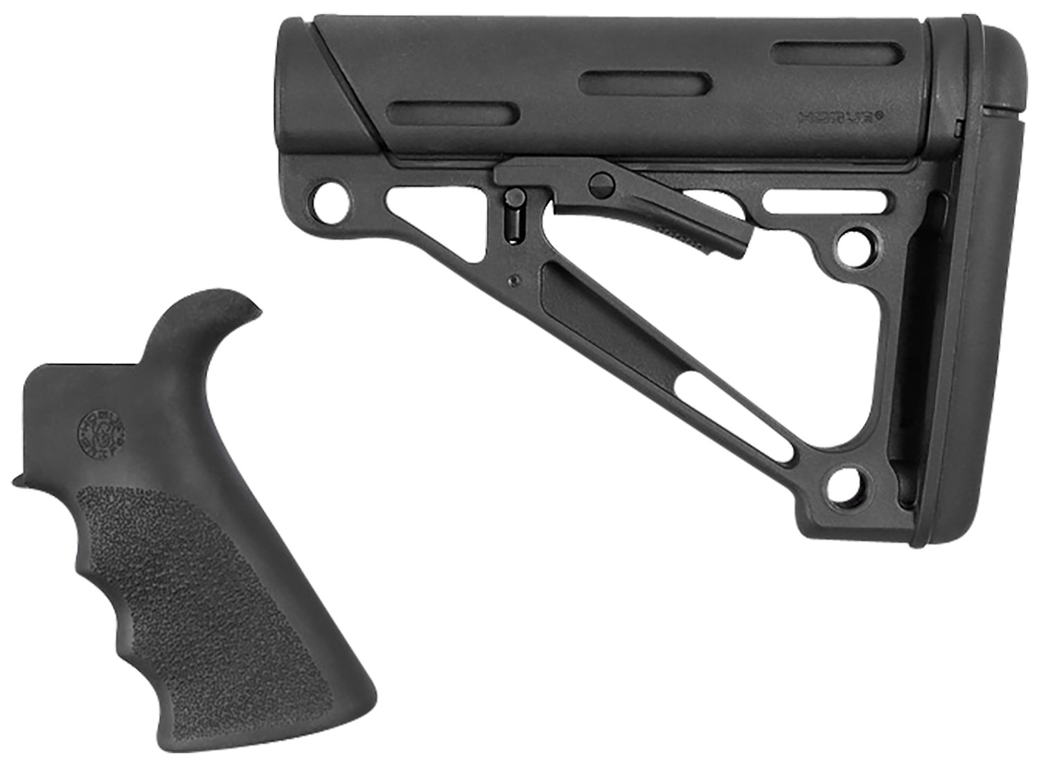 Buy Hogue 15055 AR-15/M16 Grip & Collapsible Buttstock Kit Black online