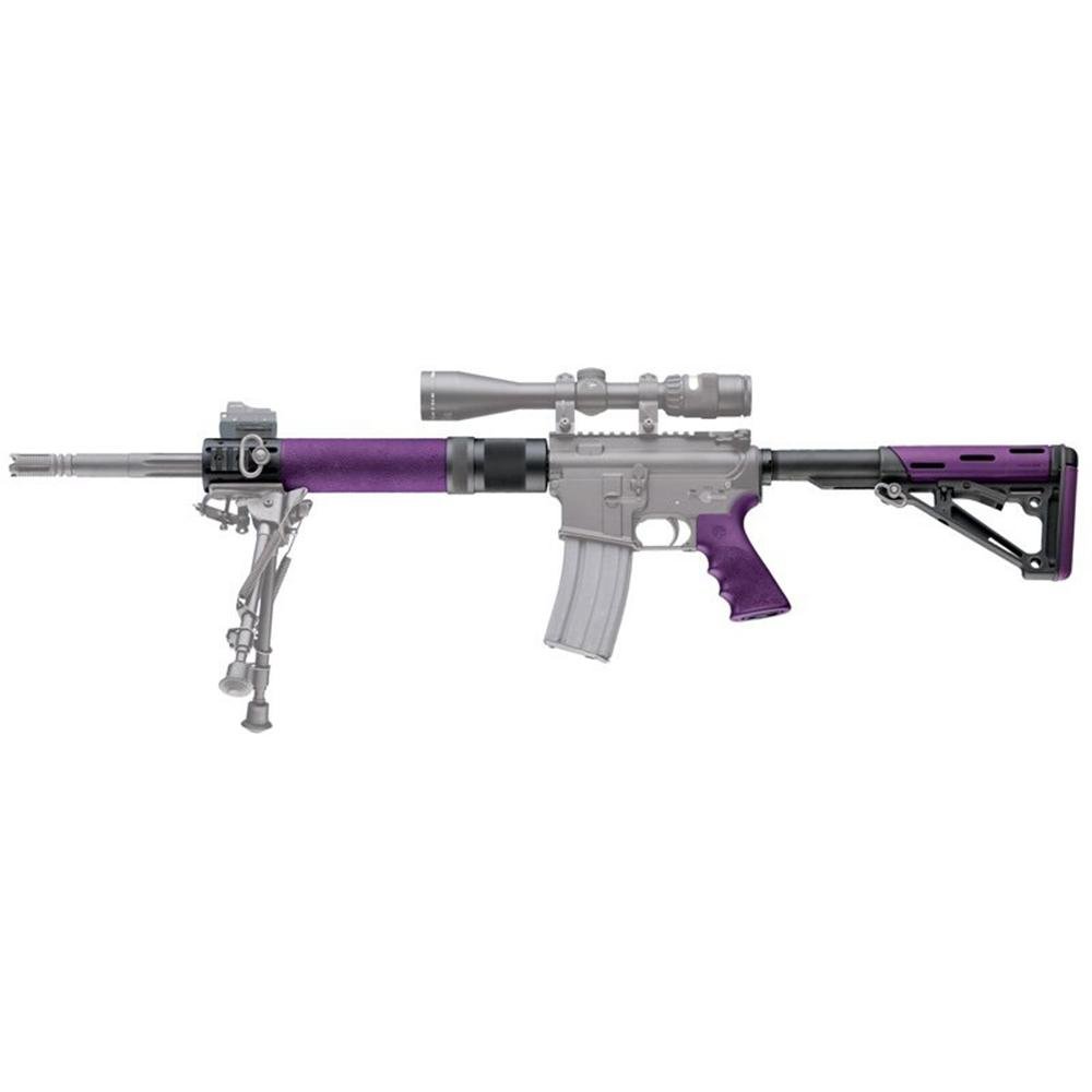 Hogue 15678 AR15/M16 Kit: Beavertail Grip, Forend, OverMold Buttstock