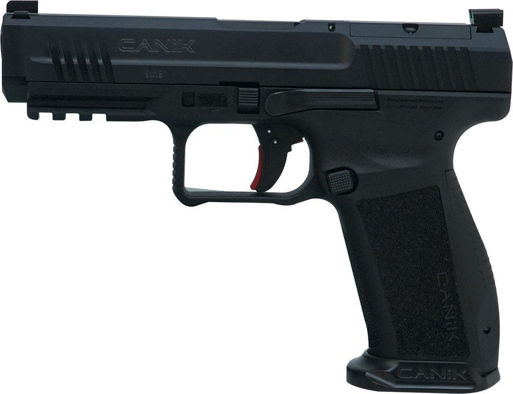 CANIK METE SFT Black 9mm Pistol 4.46" Barrel Optics Ready - CANIK - 9mm